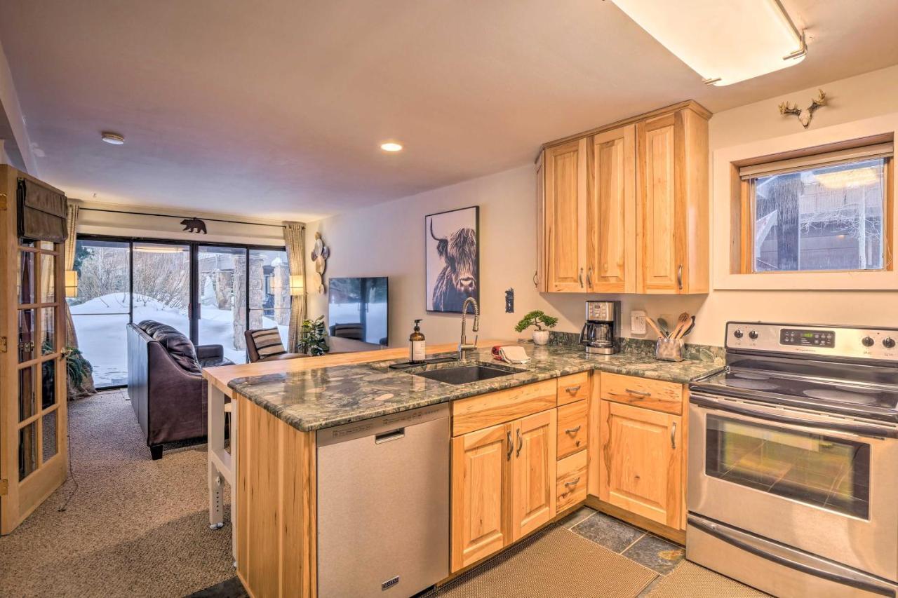 Ski-Inandski-Out Condo On Copper Mountain! Frisco Kültér fotó
