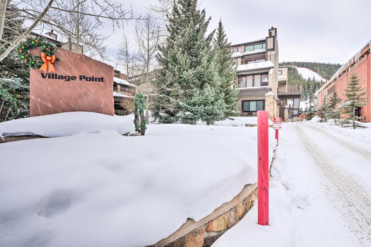 Ski-Inandski-Out Condo On Copper Mountain! Frisco Kültér fotó