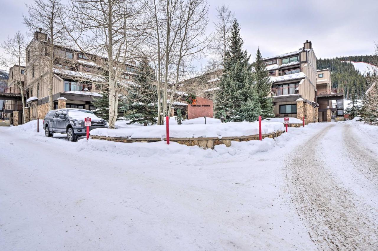 Ski-Inandski-Out Condo On Copper Mountain! Frisco Kültér fotó