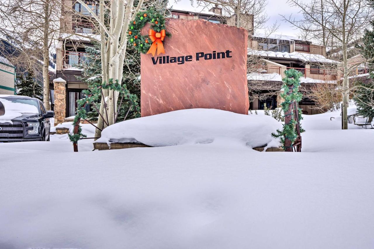 Ski-Inandski-Out Condo On Copper Mountain! Frisco Kültér fotó